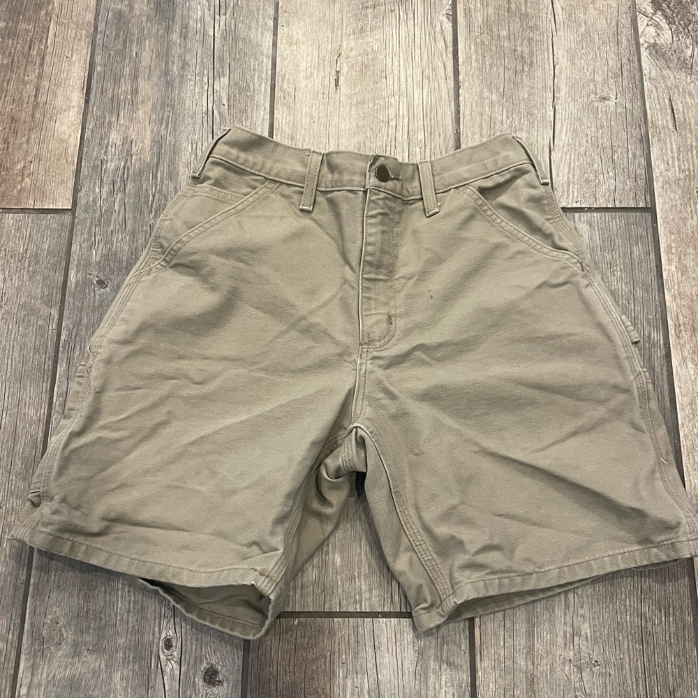 Carhartt Men's Khaki Cargo Shorts